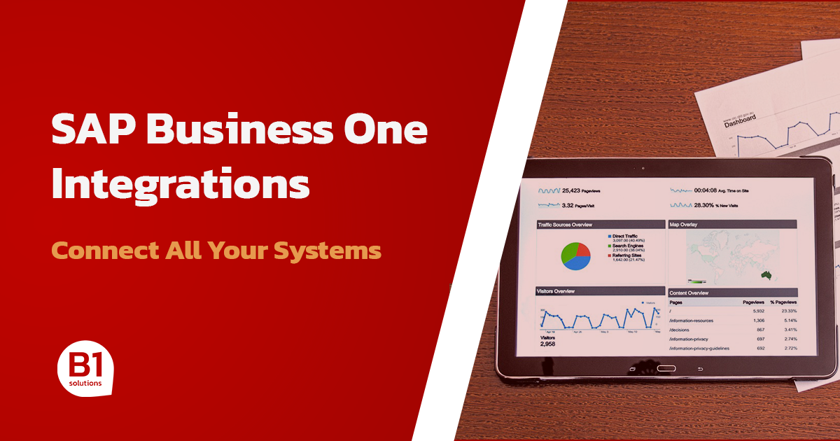 SAP Business One: Benefits Of Integrations
